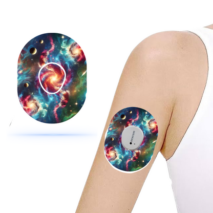 Galaxy CGM Patches Ink. CGM Sticker för Dexcom G7 