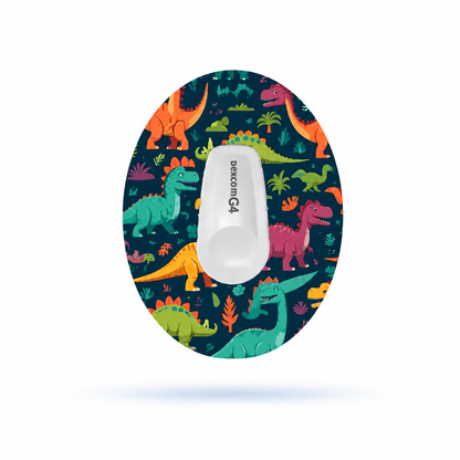 Dinosaur CGM Sensor Patches for Dexcom G6 (5-pack)