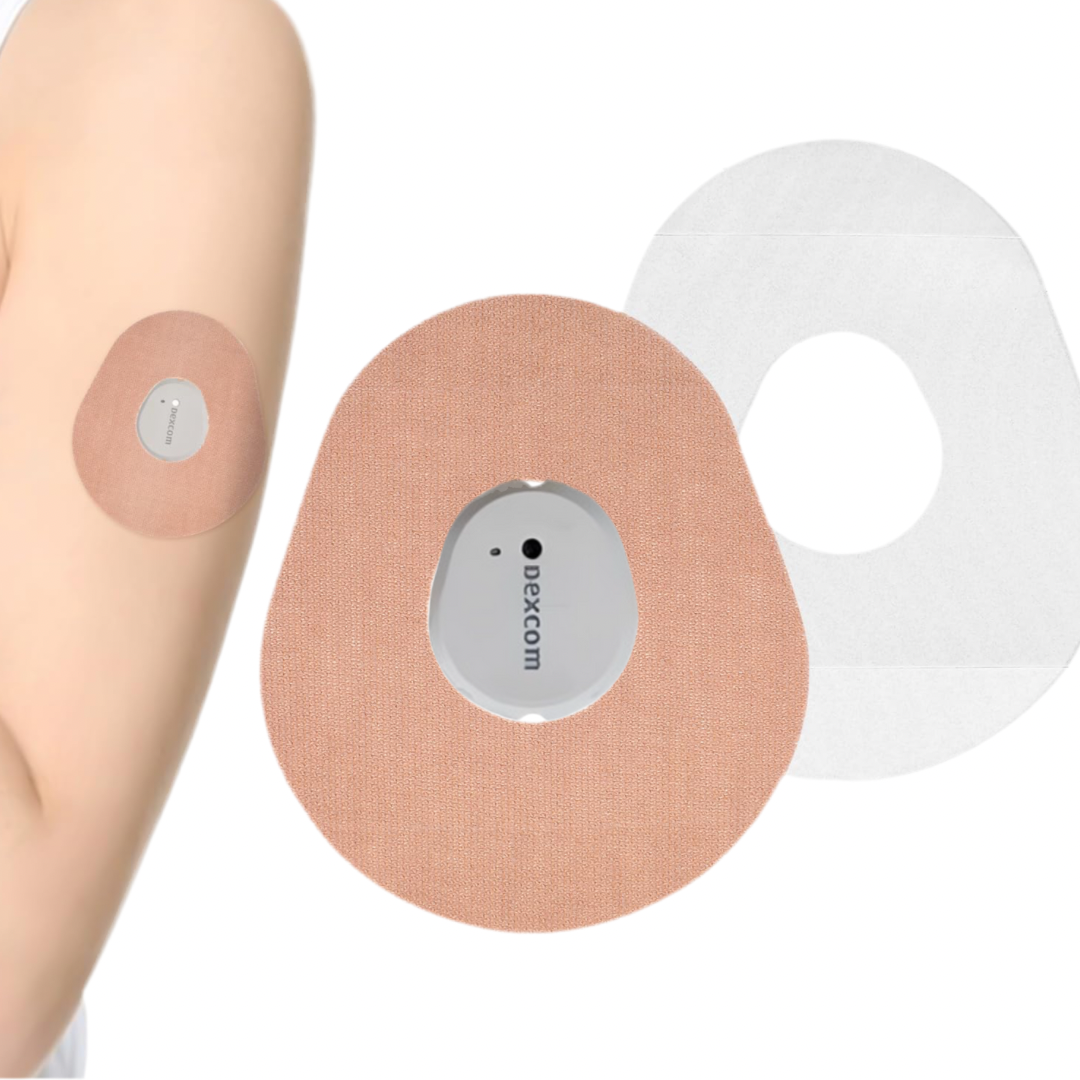 Sensor patch för dexcom g7 beige färg