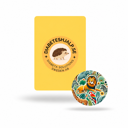 Animal Kingdom CGM Sensor Patch for Freestyle Libre 3 (10-pack) incl. Sensor Sticker