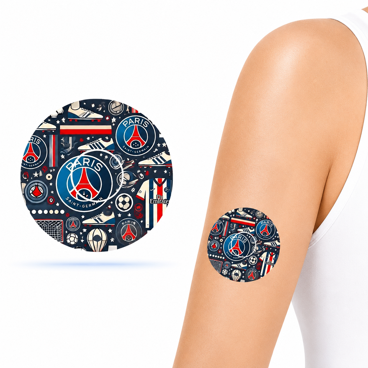 Freestyle Libre 3 CGM-sensor overpatches – PSG inkl. Sensor Sticker