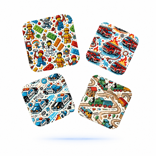 Simplera Sync CGM-sensor overpatches – Happy Mix Pack (4-pack)