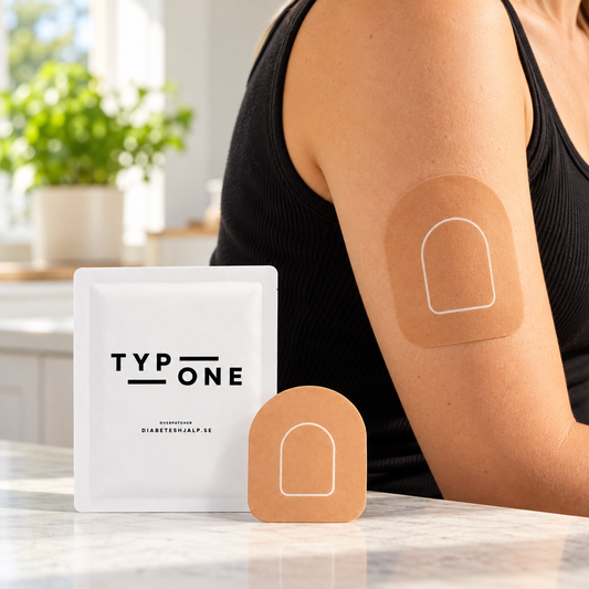 Beige Pump Overpatches – For Omnipod 5 &amp; Dash (incl. pump sticker)