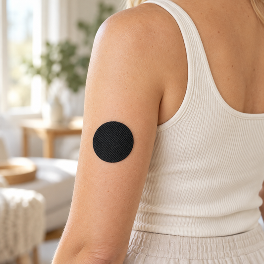 Dexcom G7 CGM-sensor overpatches – Black Edition
