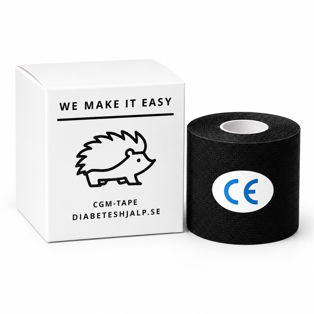 Tejp för CGM-sensor & Insulinpump – Extra Fixering
