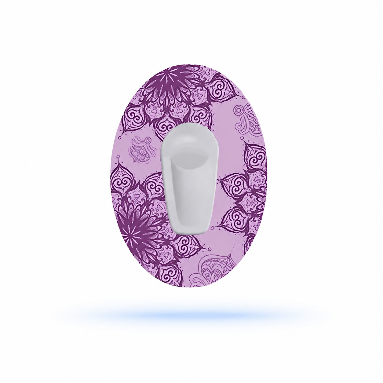 Dexcom G6 CGM-sensor overpatches – Purple Mandalaprint
