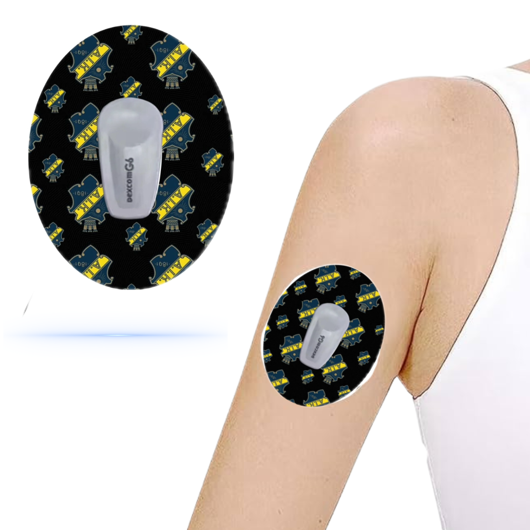 DiabetaGuard - AIK Sport CGM Patches för Dexcom G6 (5-pack)