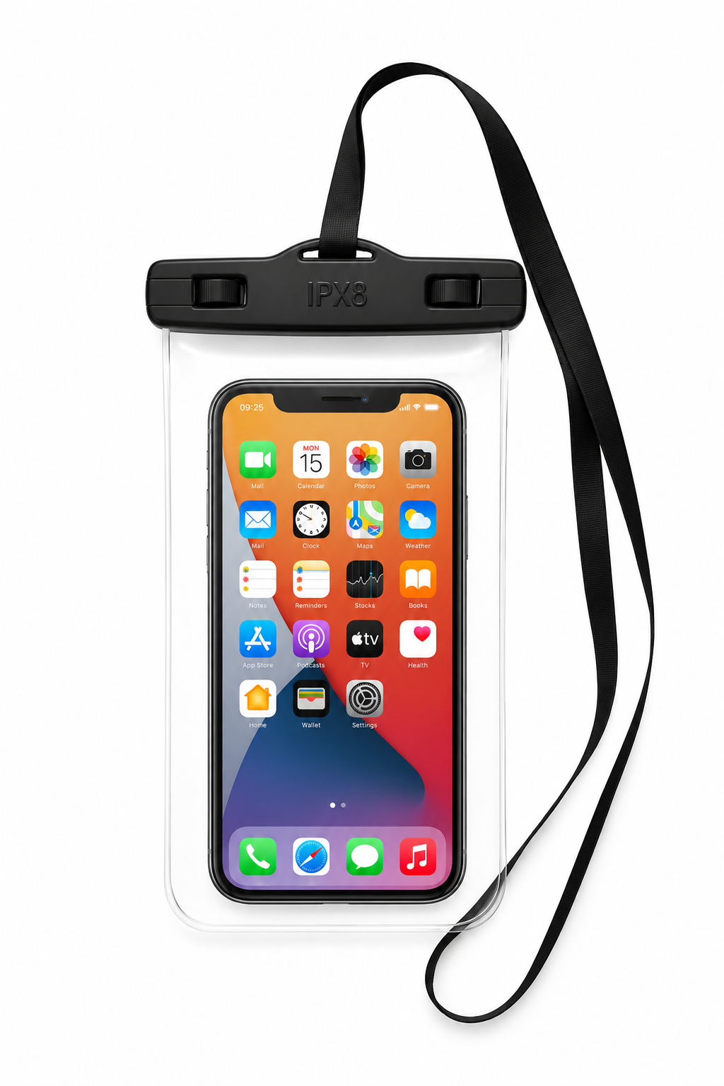 Mobilcase – Transparent & Vattentät Mobilväska