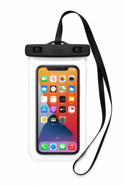Mobilcase – Transparent & Vattentät Mobilväska