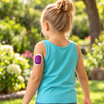 Omnipod Glitterstickers - Decorative Stickers for your pump