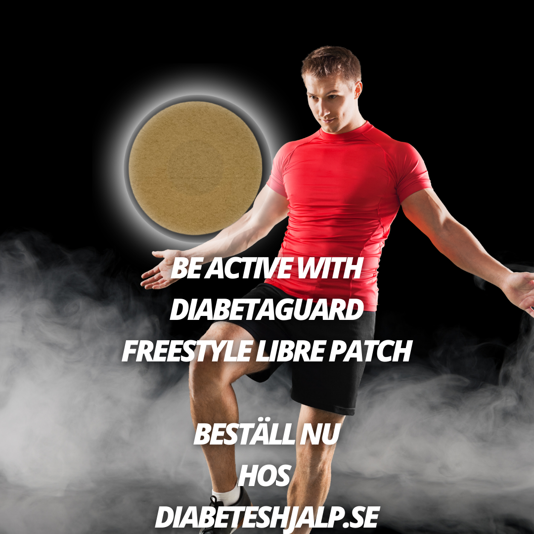 Diabetes och Träning patch för Freestyle libre 1,2 och 3