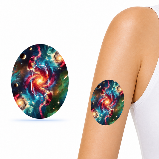Galaxy CGM overpatches för Dexcom G6 inkl. Sensor Sticker