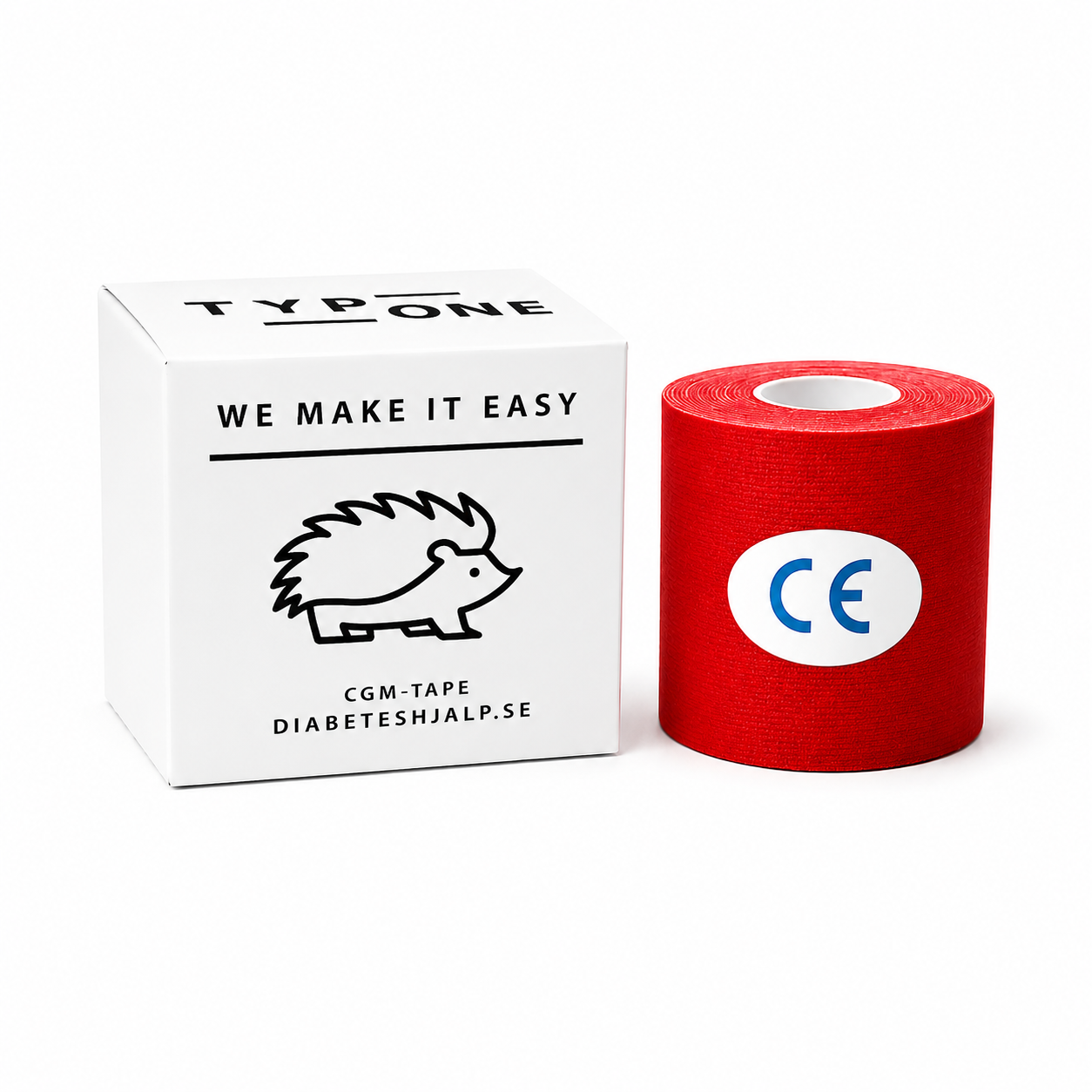 Tejp för CGM-sensor & Insulinpump – Extra Fixering