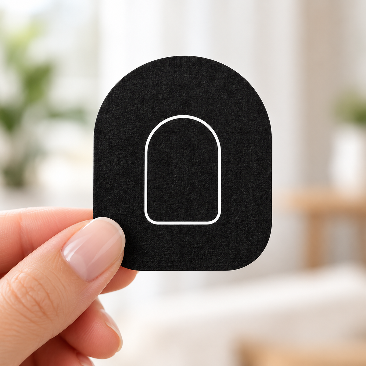 Black Overpatches för Omnipod 5 & Dash – inkl. pumpsticker