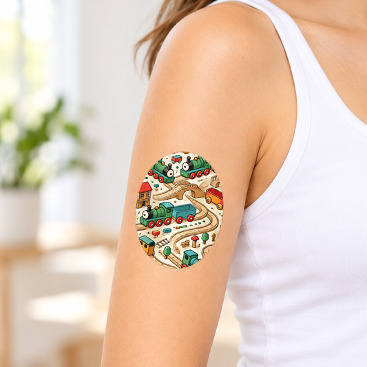 Tåg CGM-sensor overpatches för Dexcom G6 ink sticker sensor