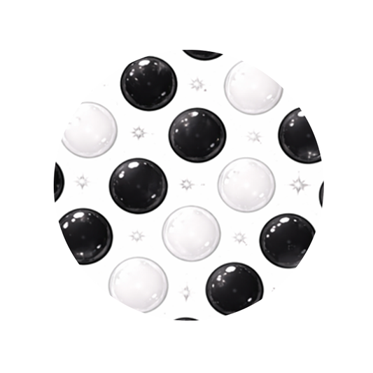 Dexcom G7 Sensorplåster Midnight Bubbles – Vattentåliga overpatches.