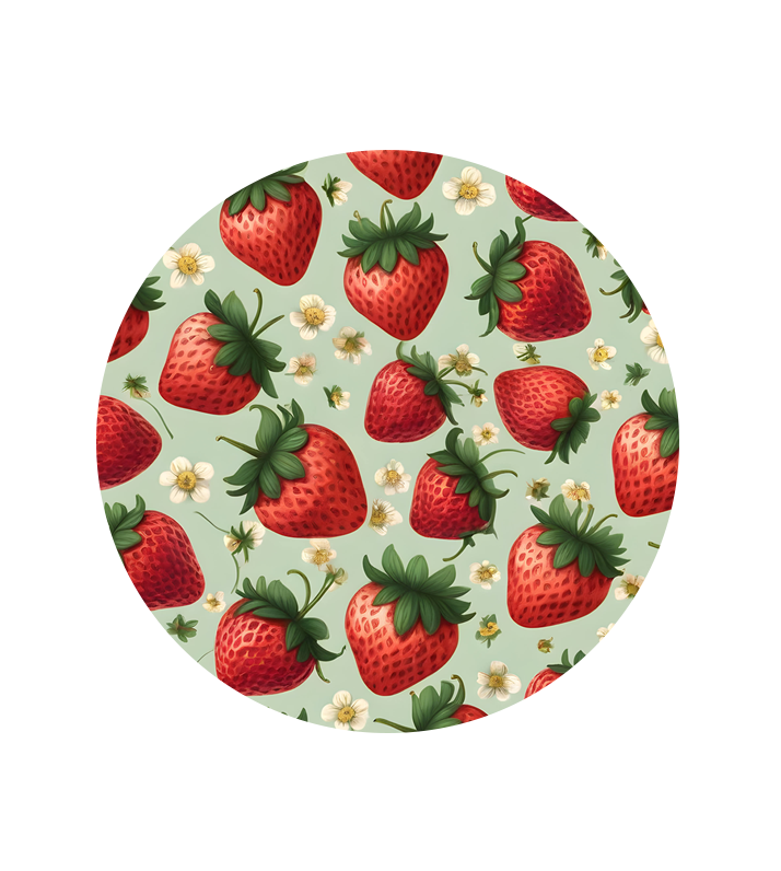 Dexcom G7 Sensorplåster Strawberry – Vattentåliga overpatches.