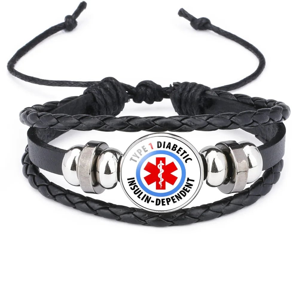 Armband Diabeta Alert - Diabetes Typ 1 och Typ 2 - bär med stolthet - Diabeteshjalp
