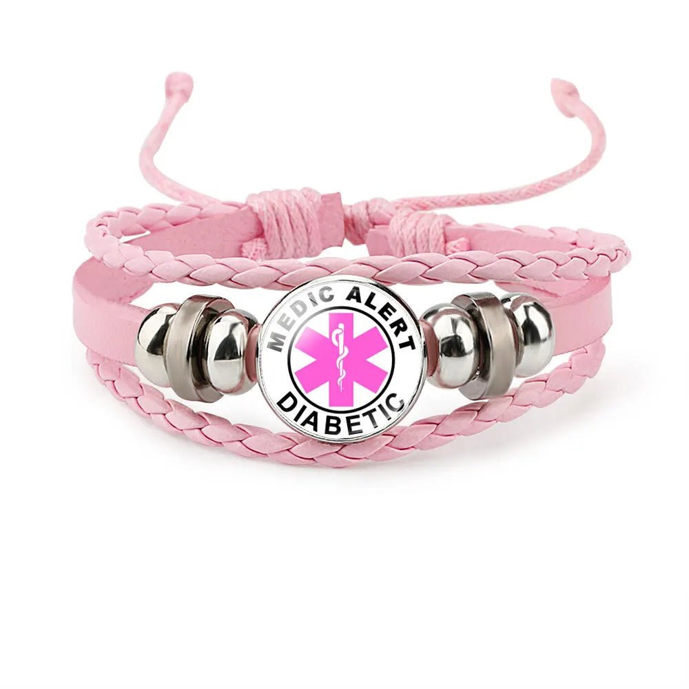 Armband Diabeta Alert - Diabetes Typ 1 och Typ 2 - bär med stolthet - Diabeteshjalp