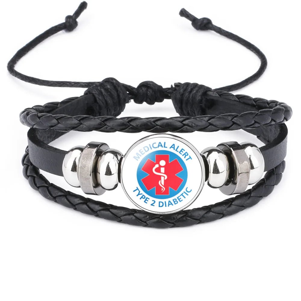 Armband Diabeta Alert - Diabetes Typ 1 och Typ 2 - bär med stolthet - Diabeteshjalp