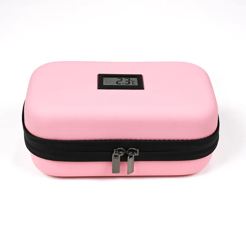 DiaCase Pink – Smart och smidigt kylfodral för säker förvaring! - Diabeteshjalp