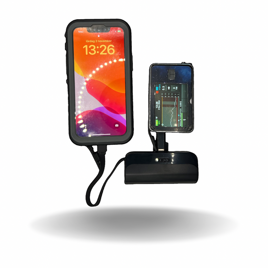 Diapower PRO Insulinpump Powerbank 3-i-1 – Laddning för Insulinpumpar, iPhone, Android och USB-C Enheter - Diabeteshjalp