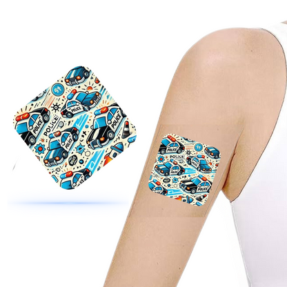 Simplera Sync Happy Mix Pack CGM overpatches (4-pack) – Lekfullt och färgstarkt skydd för din sensor - Diabeteshjalp