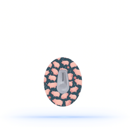 Piggytema CGM Sensor i overpatches för Dexcom G6 (10-pack) - Diabeteshjalp