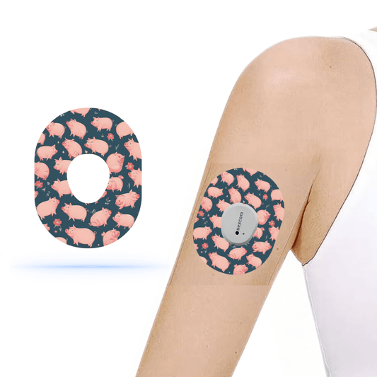 PiggyPrint CGM Sensor overpatches för Dexcom G7 (10-pack) - Diabeteshjalp