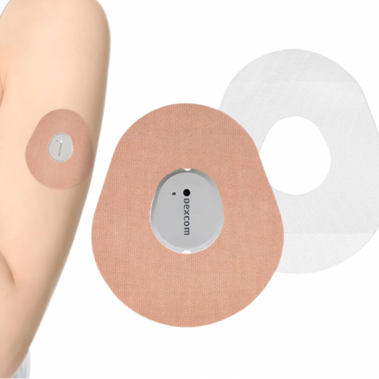 Sport CGM Sensor Patch Stayactive Beige För Dexcom one+ (10-Pack) - Diabeteshjalp
