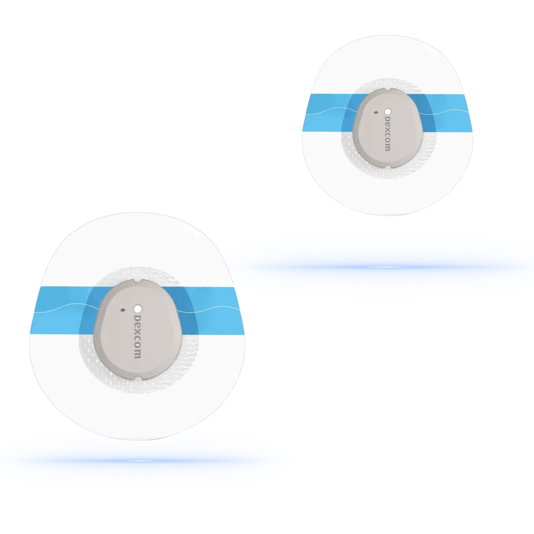 Sport Sensor Patch Aktiv Transparent för Dexcom G7 (10-pack) - Diabeteshjalp