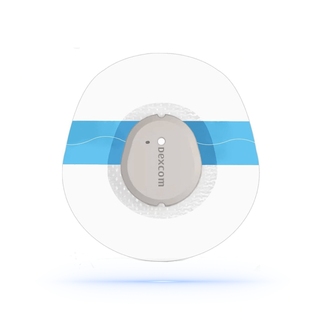 Sport Sensor Patch Aktiv Transparent för Dexcom G7 (10-pack) - Diabeteshjalp