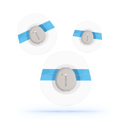 Sport Sensor Patch Aktiv Transparent för Dexcom G7 (10-pack) - Diabeteshjalp