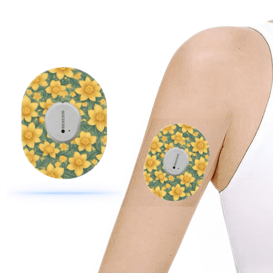 Sunflower CGM sensor patches för Dexcom G7 (10-pack) - Diabeteshjalp