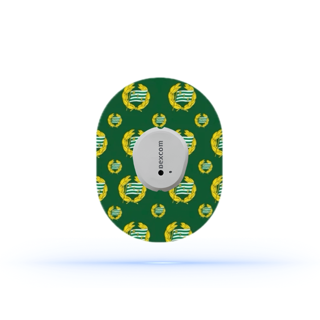 Hammarby if CGM sensor patches för Dexcom one+ (5-pack) - Diabeteshjalp