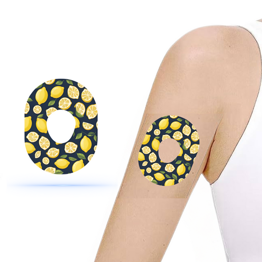 Lemon's CGM Sensor overpatches för Dexcom G7 (5-pack) – Uppfriskande och livfull touch - Diabeteshjalp