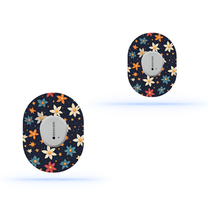 Nightflowers CGM sensor patches för Dexcom G7 (5-pack) - Diabeteshjalp