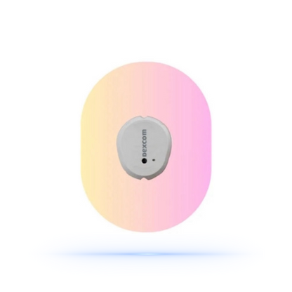 Pinkish CGM sensor overpatches för Dexcom G7 (5-pack) hudvänligt och latexfritt material - Diabeteshjalp
