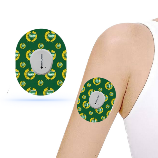 Hammarby if CGM sensor patches för Dexcom one+ (5-pack) - Diabeteshjalp