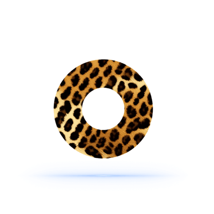 Leopardmönster CGM Sensor Patches för Freestyle Libre 1 & 2 (10-pack) - Diabeteshjalp
