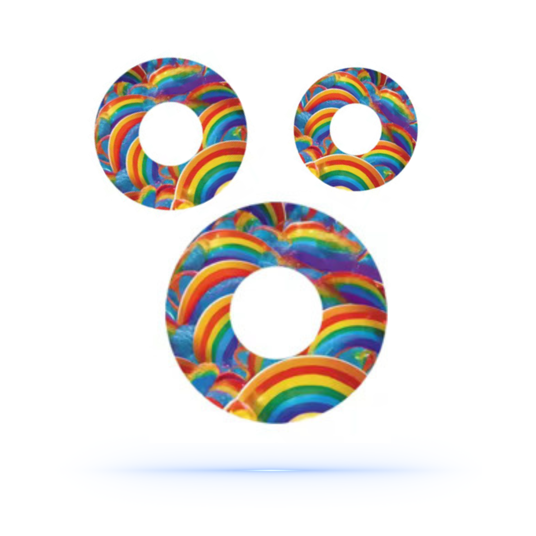 RainBow CGM Patch för Freestyle Libre 1 & 2 ( 10-pack) - Diabeteshjalp