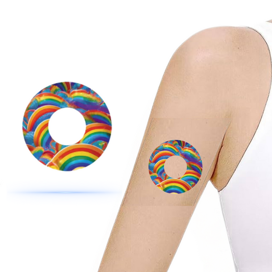 RainBow CGM Patch för Freestyle Libre 1 & 2 ( 10-pack) - Diabeteshjalp