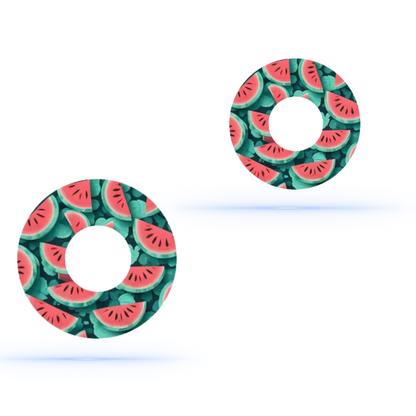 Watermelon CGM sensor patch för Freestyle Libre 1 & 2 (10-pack) - Diabeteshjalp