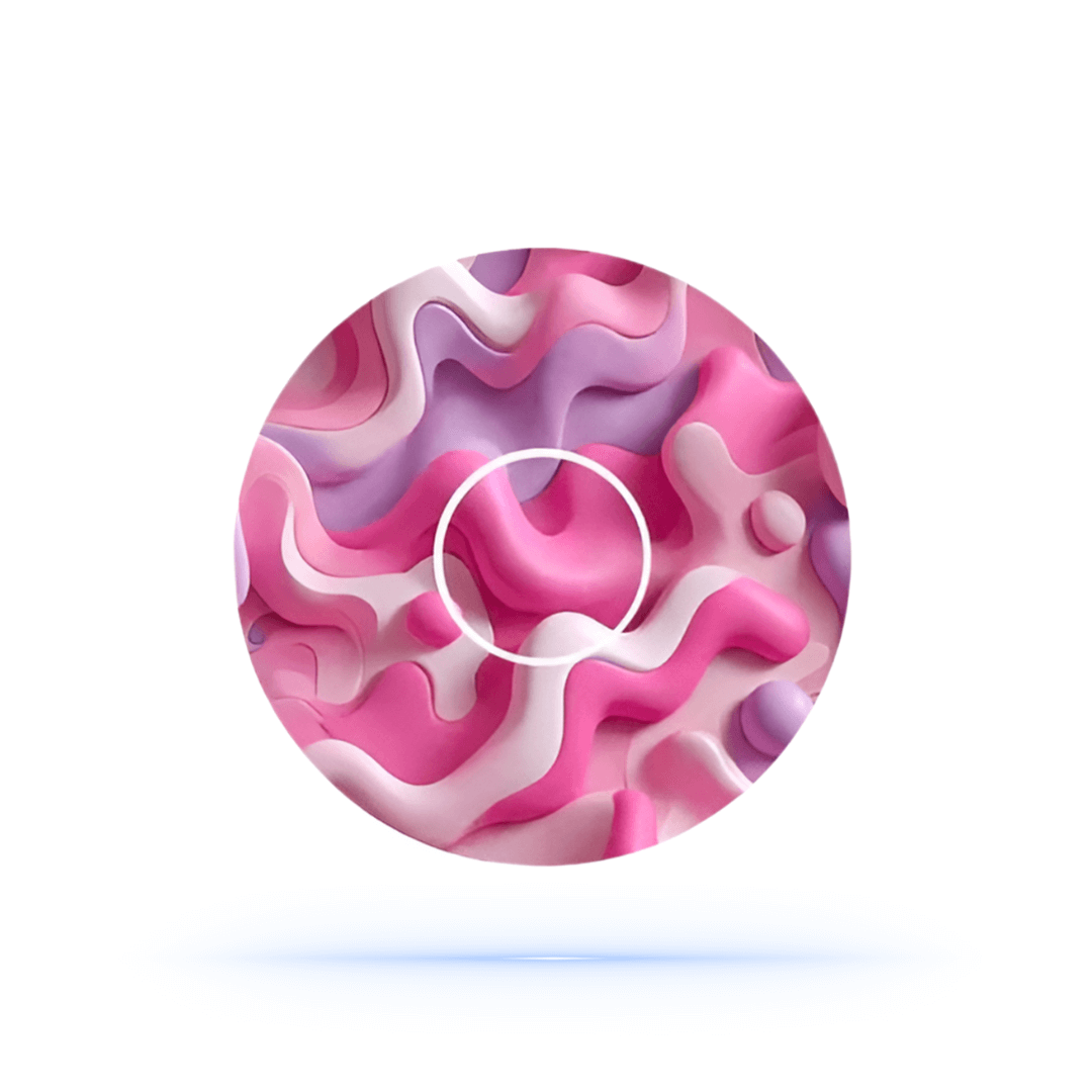 Camouflage Army Pink CGM Sensor Patch för Freestyle Libre 3 (10-pack) inkl. Sensor Sticker - Diabeteshjalp