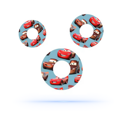 Racer Cars CGM Sensor Patch för Freestyle Libre 3 (10-pack) - Diabeteshjalp