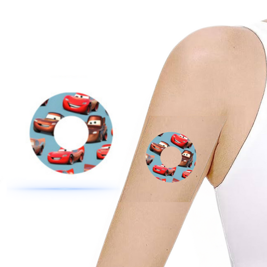 Racer Cars CGM Sensor Patch för Freestyle Libre 3 (10-pack) - Diabeteshjalp
