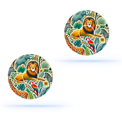 Animal Kingdom CGM Patches för Freestyle Libre 3 (10-pack) inkl. Sensor Sticker - Diabeteshjalp