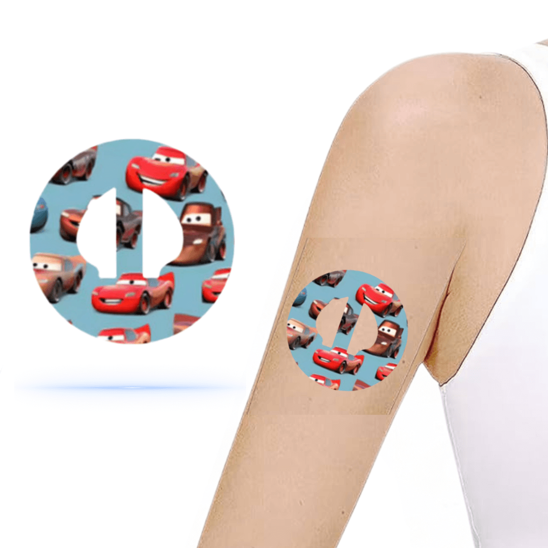 Racer Cars CGM sensor patches för Medtronic Guardian 4 (10-pack) - Diabeteshjalp