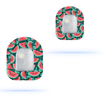 Watermelon Universal pump overpatches för Omnipod (10-pack) - Diabeteshjalp