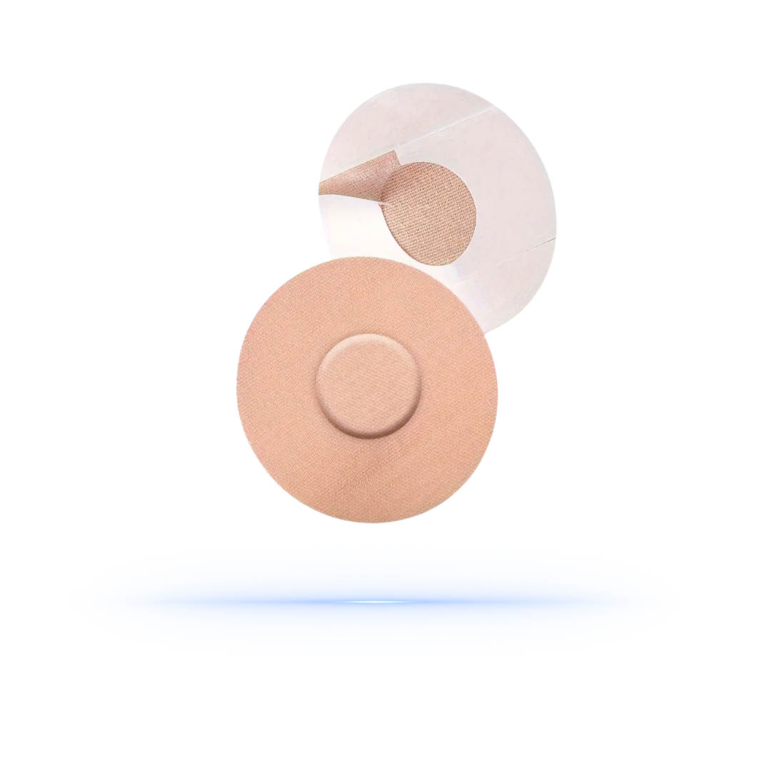 StayActive Beige sensor Patch för Freestyle Libre 1,2 och 3  (10-pack) - Diabeteshjalp